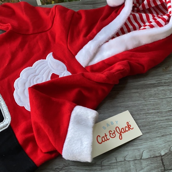 Baby Santa Outfit Onesie 6 - 9 / newborn / 0 - 3 Months Christmas - Picture 9 of 11